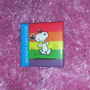 Snoopy Fan Club Pin